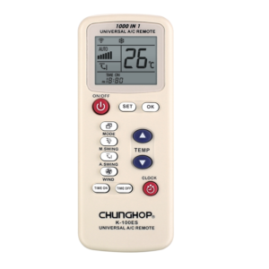 K-100ES universal AC remote control