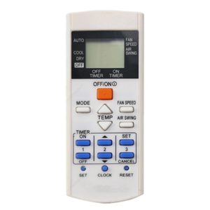 Replacement remote control for Panasonic air conditioner A75C3297 A75C3407 A75C3625
