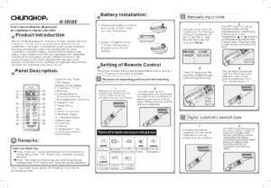K-1018E universal air conditioner remote control with electrical heating