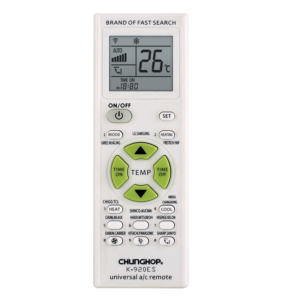 K-920ES universal air conditioner remote control with brand button pairing
