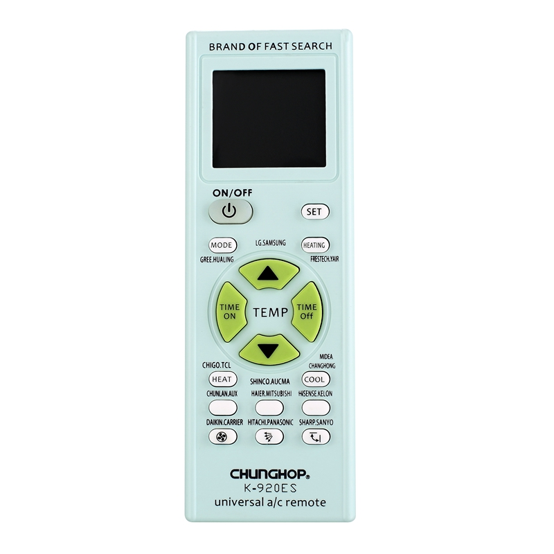 Universal A/C Remote Control K-920ES with Fast Heat Cool - Image 4