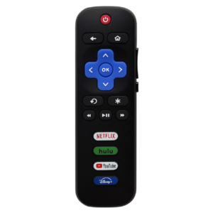 Replacement remote control for TCL Roku TV with Netflix and YouTube buttons