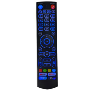 Bluetooth voice remote control for VSeeBox V3 V5 V7 Pro with backlit keys