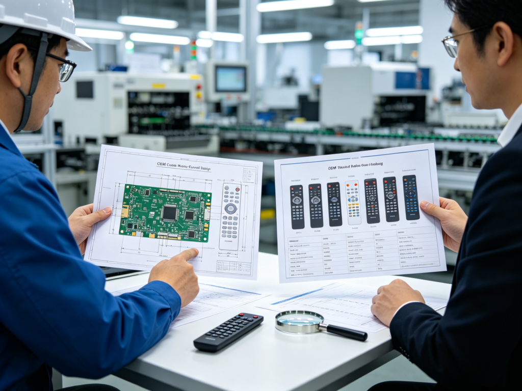OEM vs ODM remote control comparison guide for B2B buyers